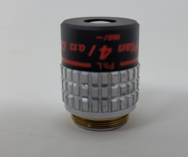 Nikon Microscope Plan 4X/0.13 PhL Phase Objective