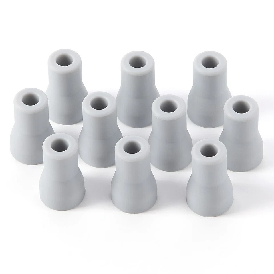 10x Dental Rubber Weak Suction Saliva Ejector Adapter Tips Snap SE Replacement