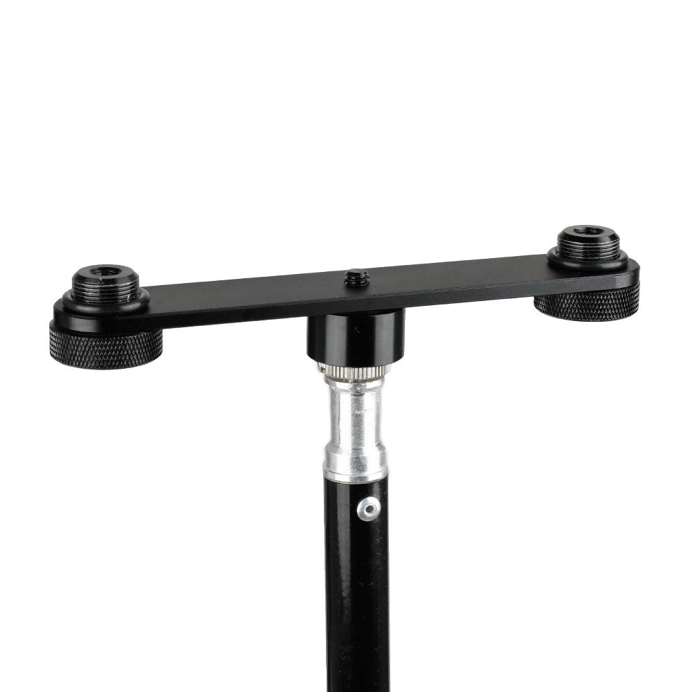 Double Microphone Mounts Bracket T-Bar - 1958