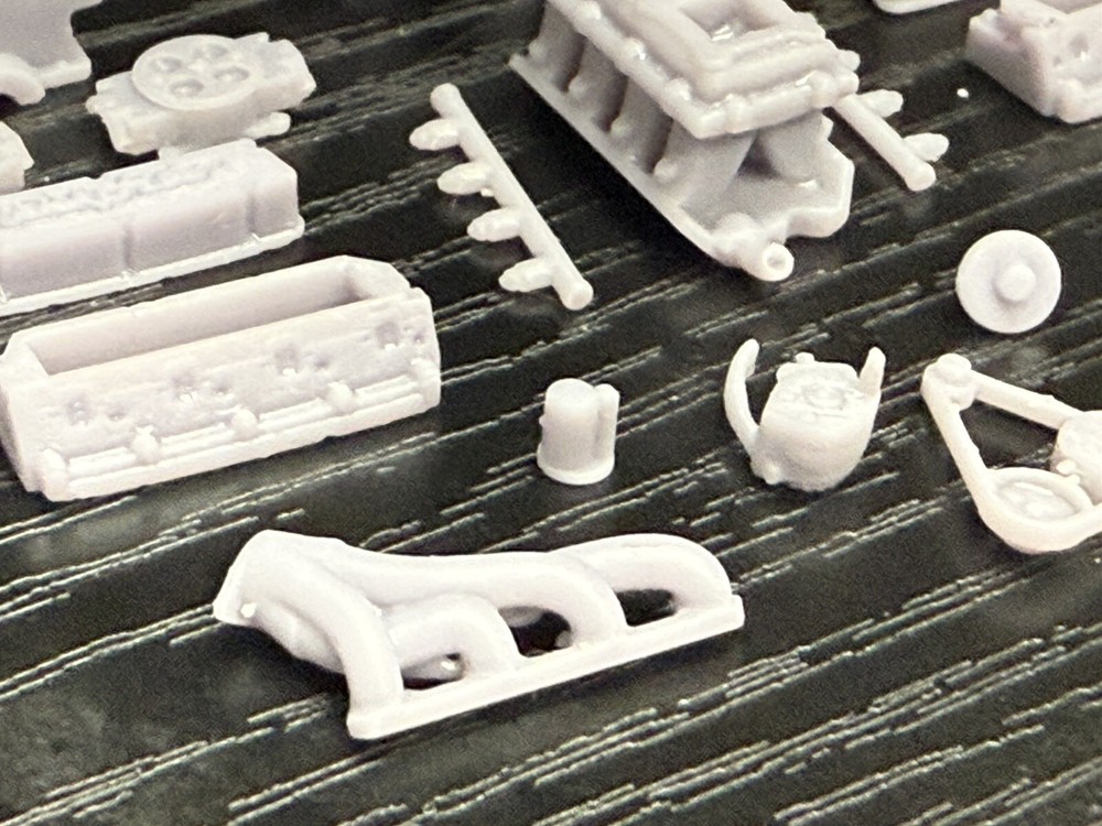 1/25 Ford Windsor Tunnel Ram Engine 12k 3D Printed