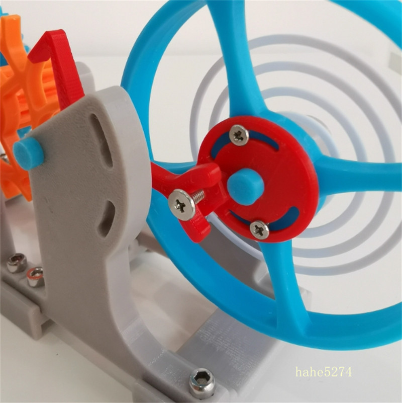 Tourbillon Escapement Structure Model 3D Printing Model Making Spring Toy Gift