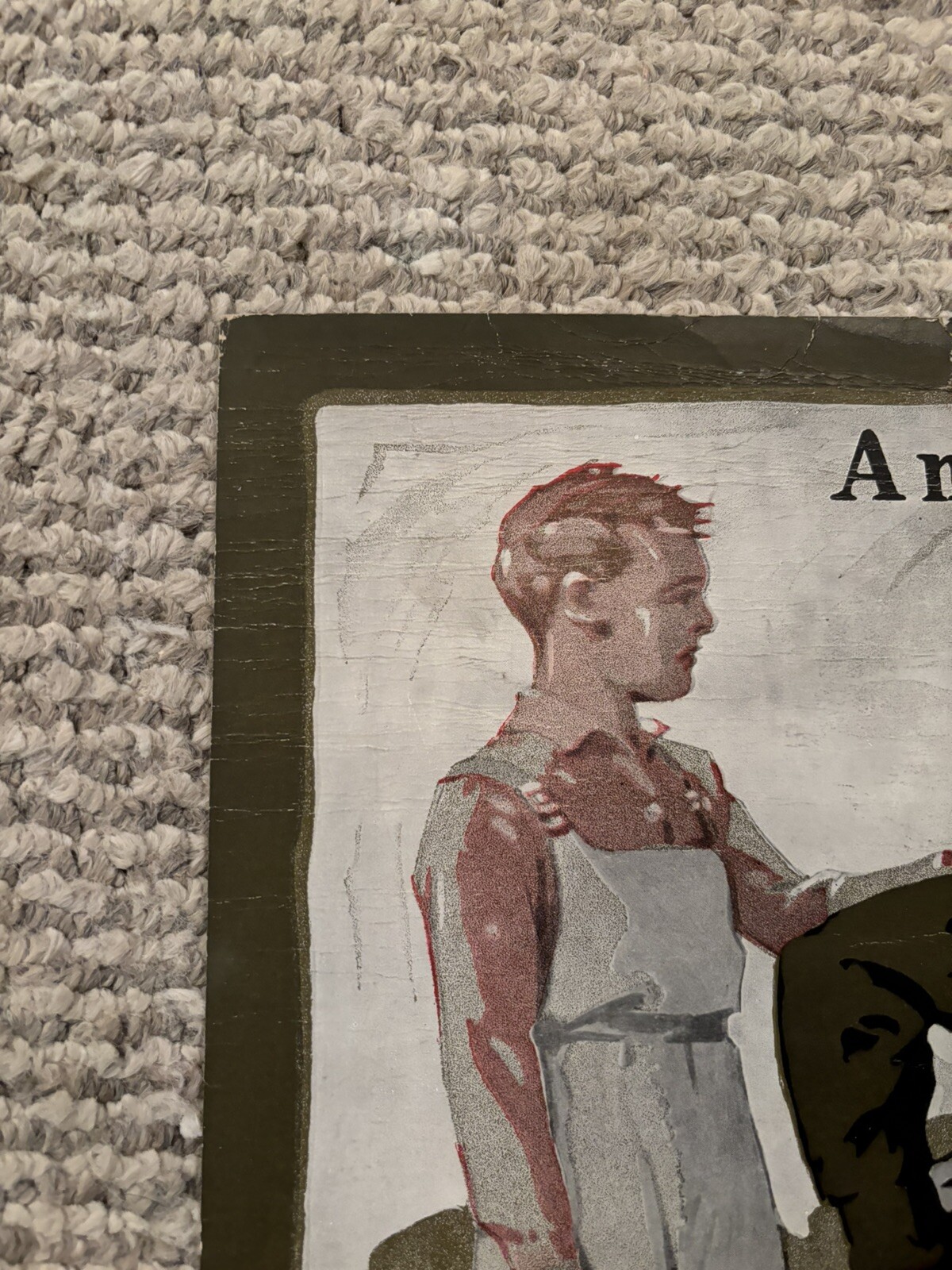 Original WWI Poster A Million Boys Behind A Million Fighters Victory Boys