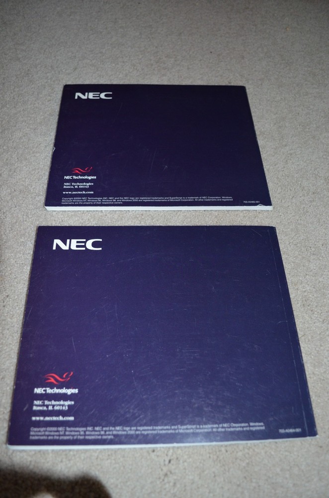NEC SUPERSCRIPT 1450 USERS GUIDE