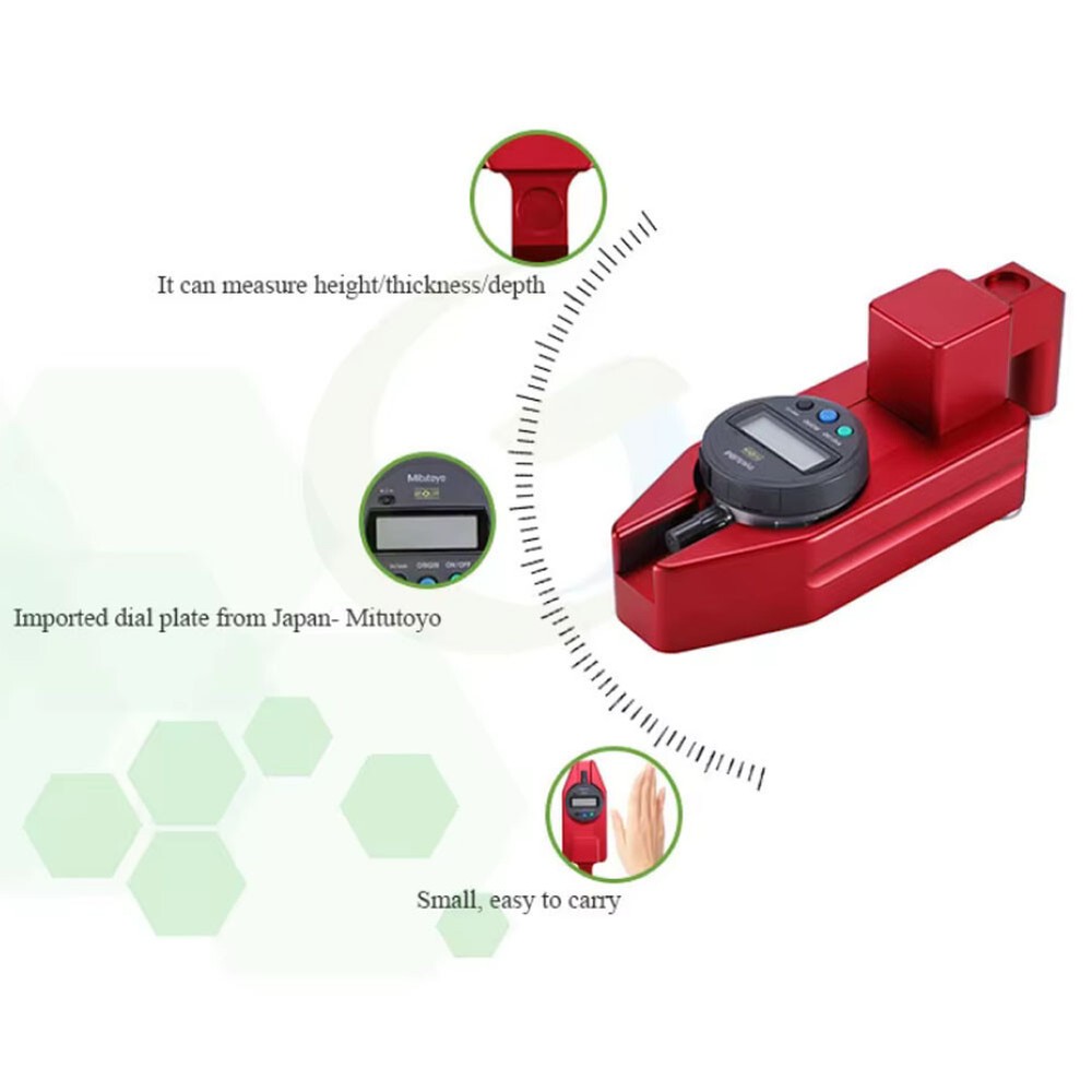 Road marking reflecting measuring instrument retroreflectometer