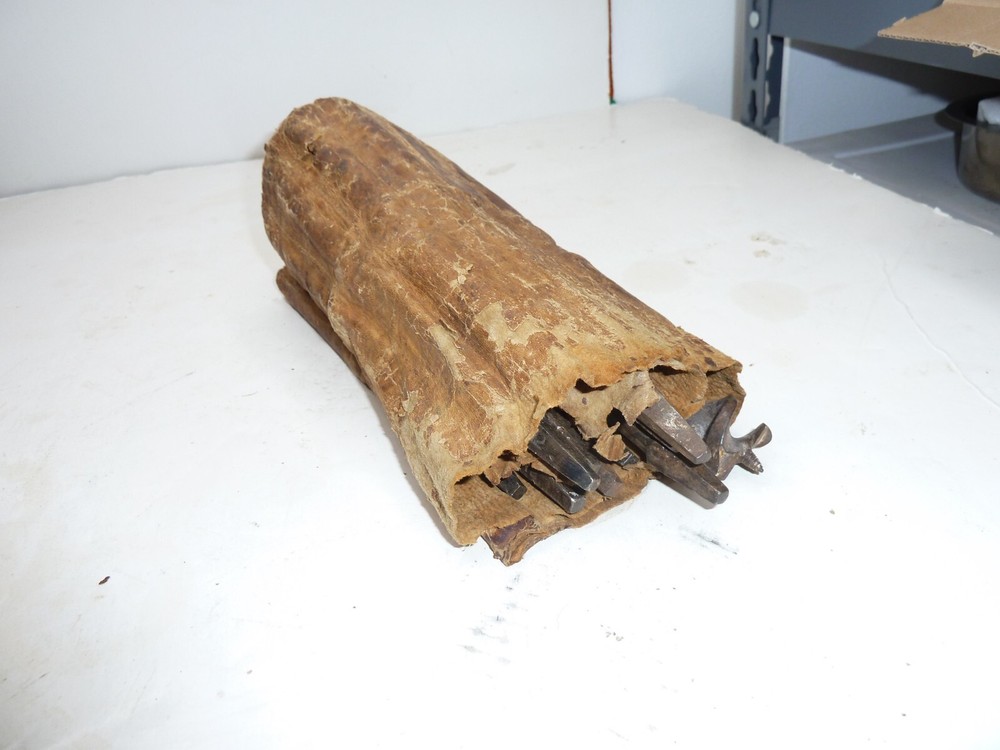 Vintage wood Bits set
