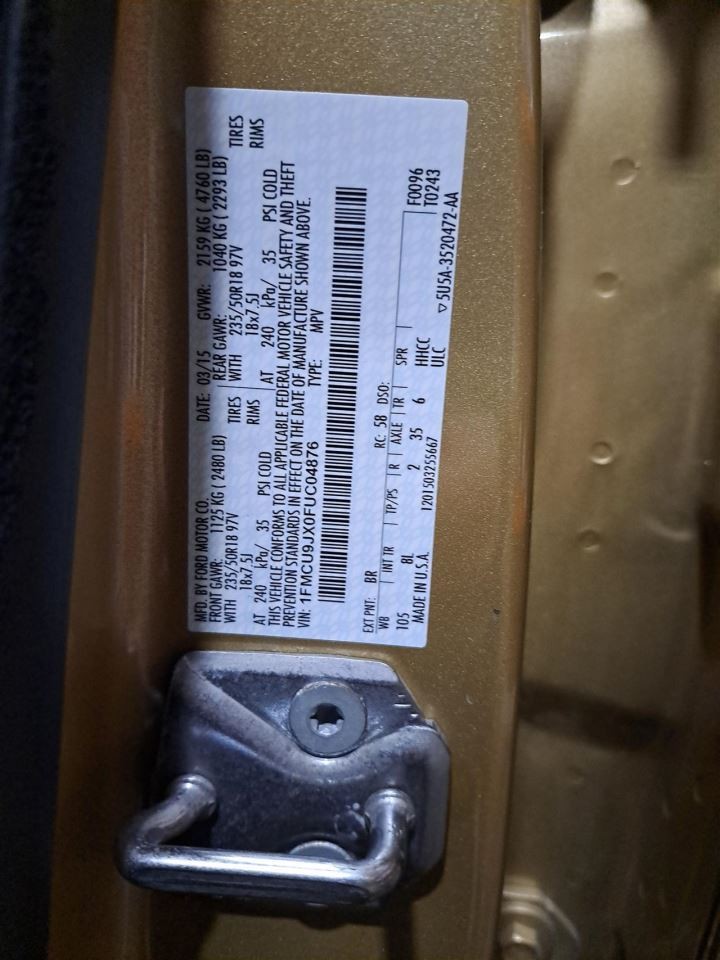 2015 Escape Jack Sku#4304738