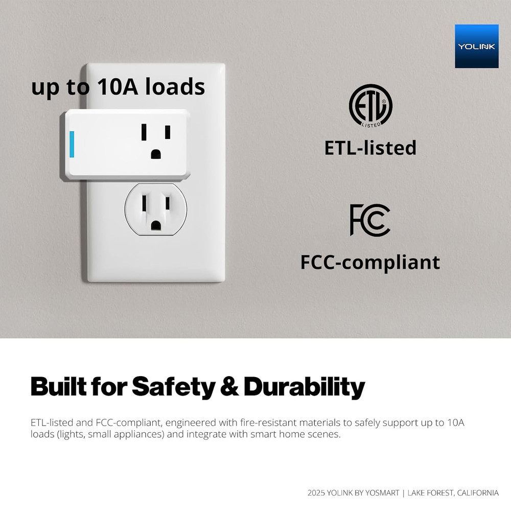 Plug Mini, 2-Pack, Ultra-Compact Smart Outlet with Over-Temperature Protection &