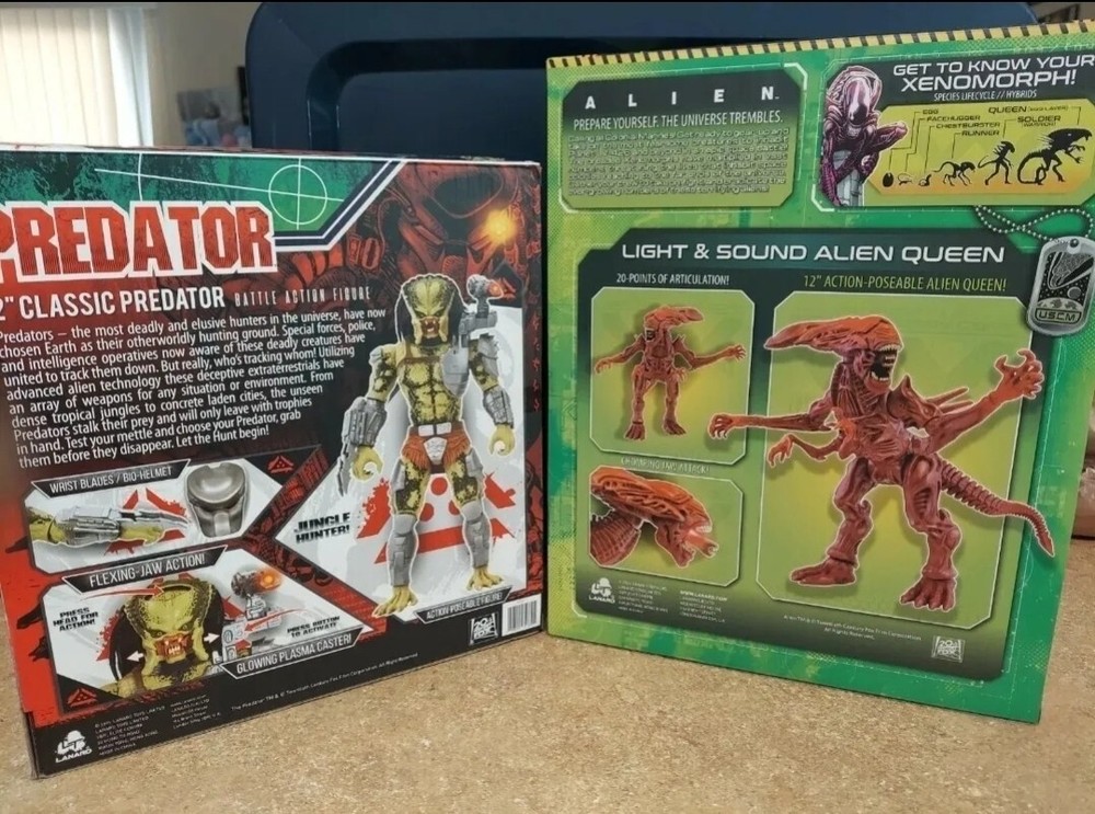 Alien Queen 12" & Predator 12"