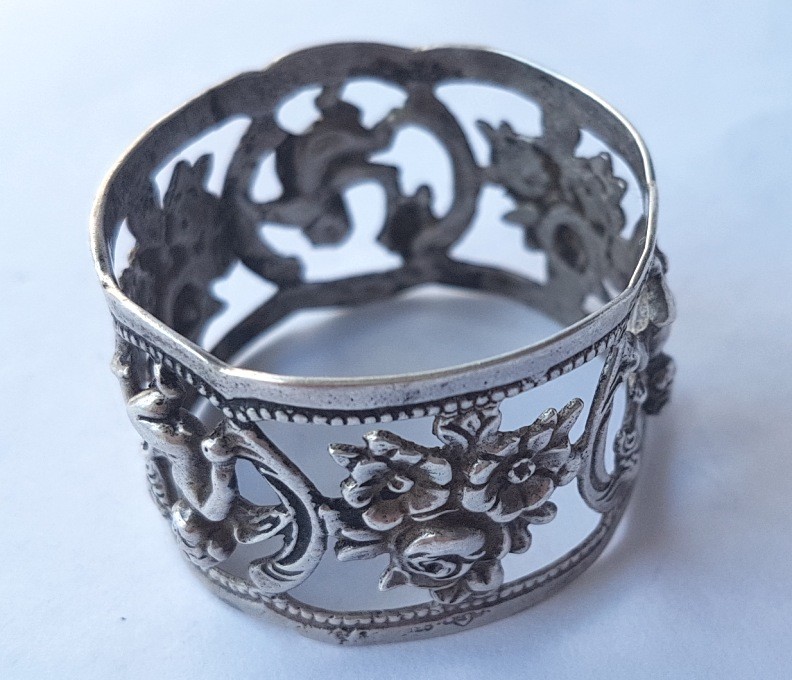 Napkin Ring ALBO Silver about 1950 AL704