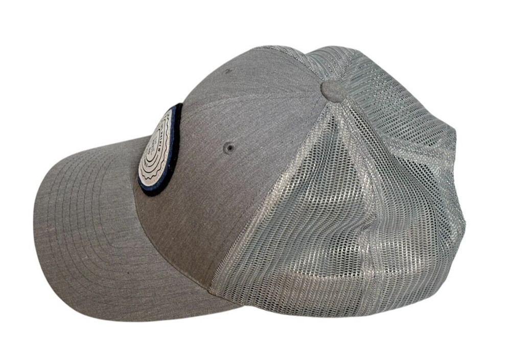 TRAVIS MATHEW California Patch Golf Vented Hat Gray Cap Snap Back