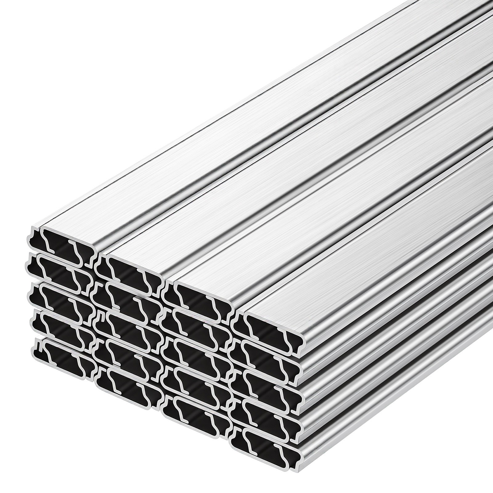 VEVOR Greenhouse Spring Wire & Lock Channel Aluminum Alloy 40 Packs 6.56 ft