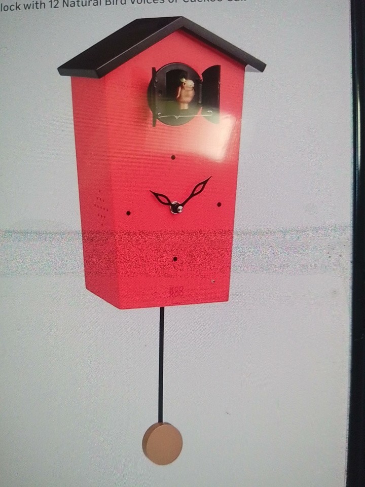 Kookoo Clock Rot Red