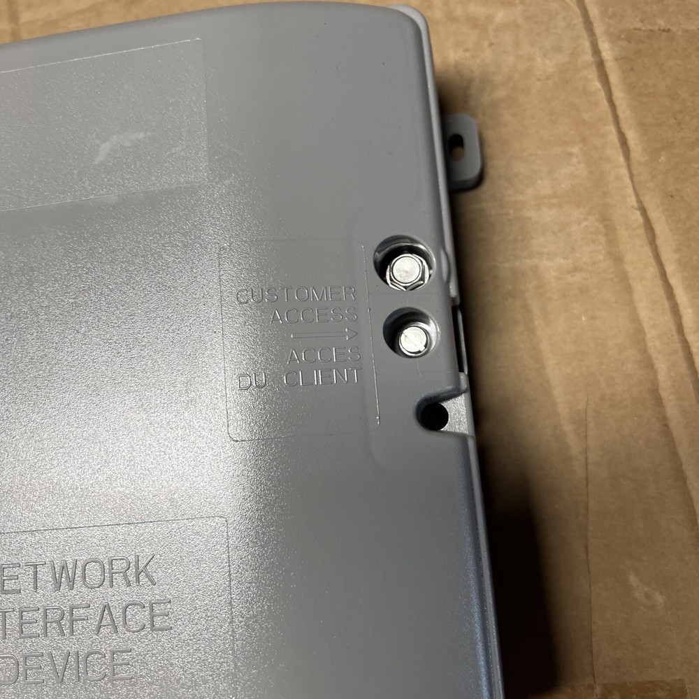 Corning Universal Network Interface Device Housing