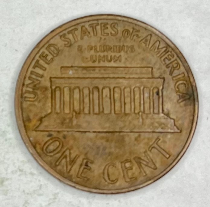 1972 D Penny