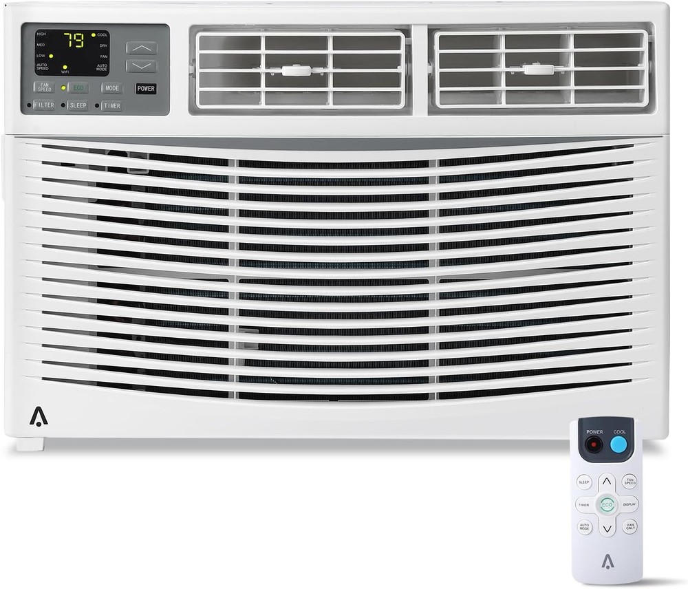8000 BTU Smart Window Air Conditioner, Window AC Unit with Remote/App Control US