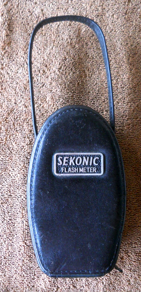 Vintage Analog Sekonic Flash Meter L-256D w / Case No Battery
