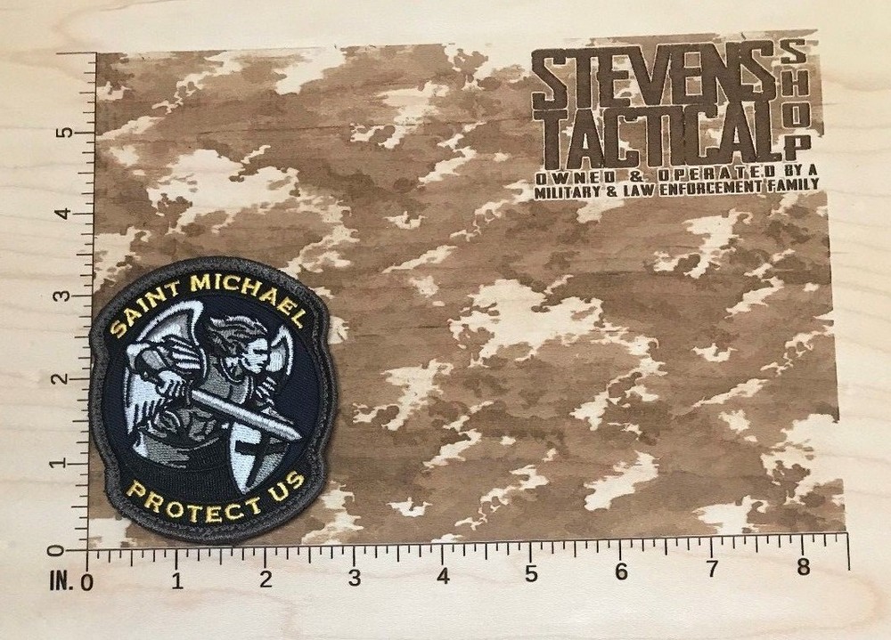 Saint Michael Protect Us Morale Patch