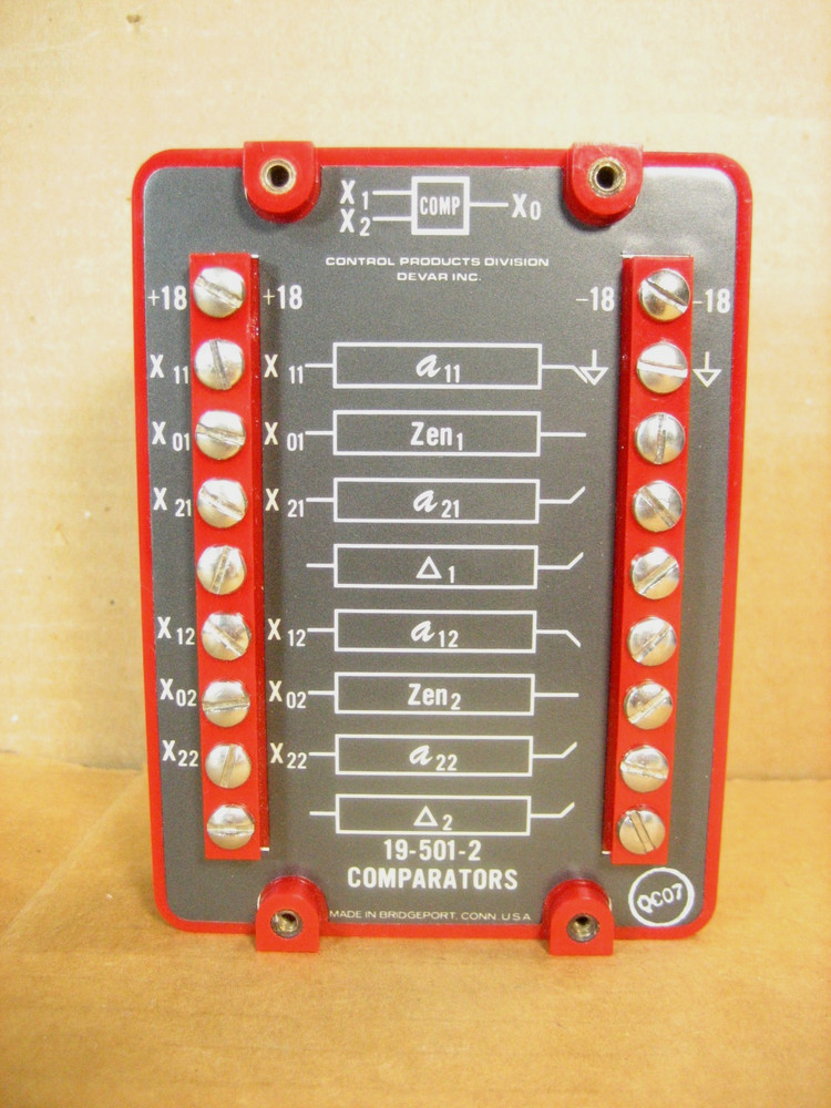 Devar Inc. Comparators, 19-501-2,  New