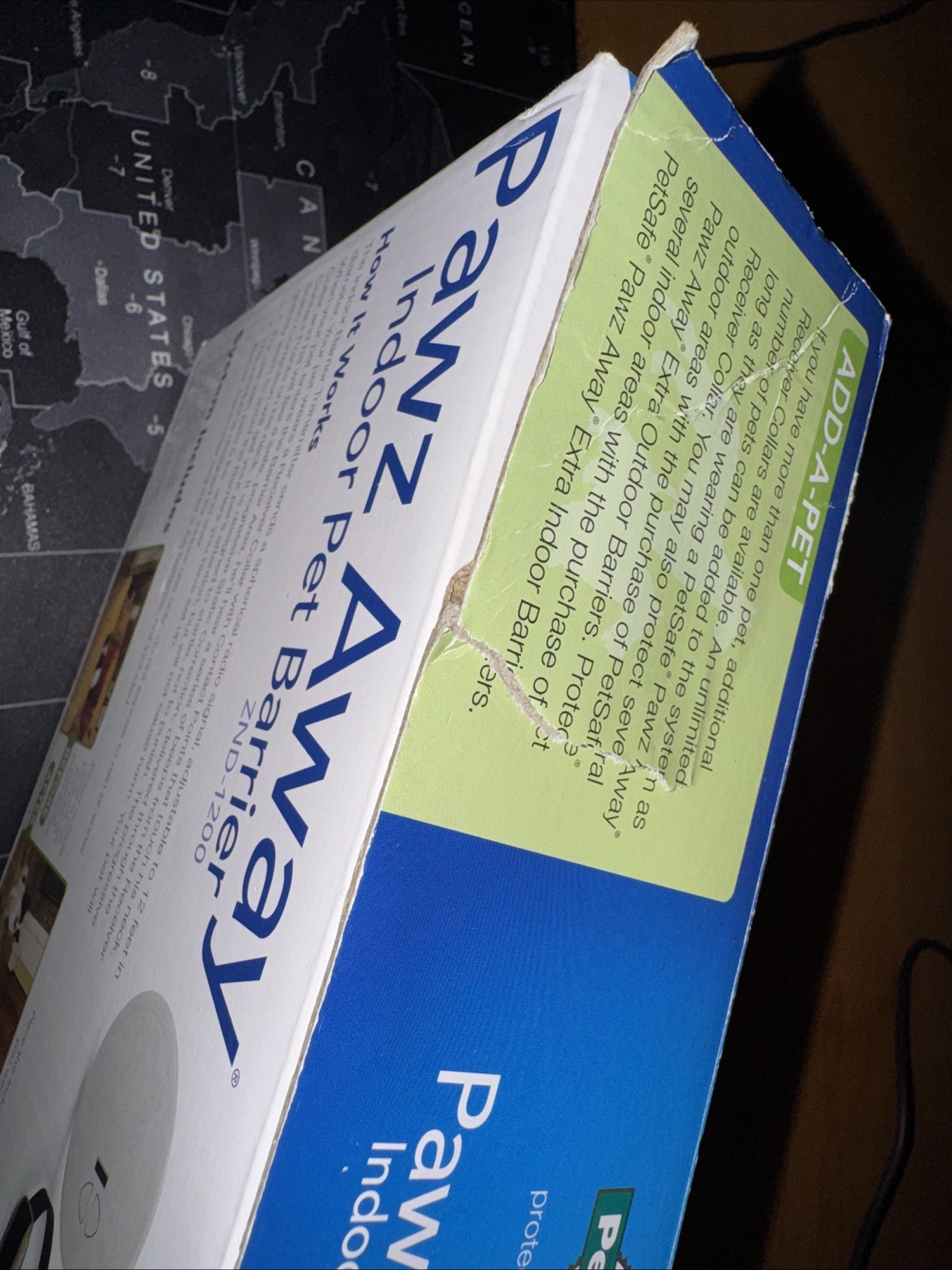 PetSafe Pawz Away Indoor Wireless Pet Barrier System with Collar ZND-1200