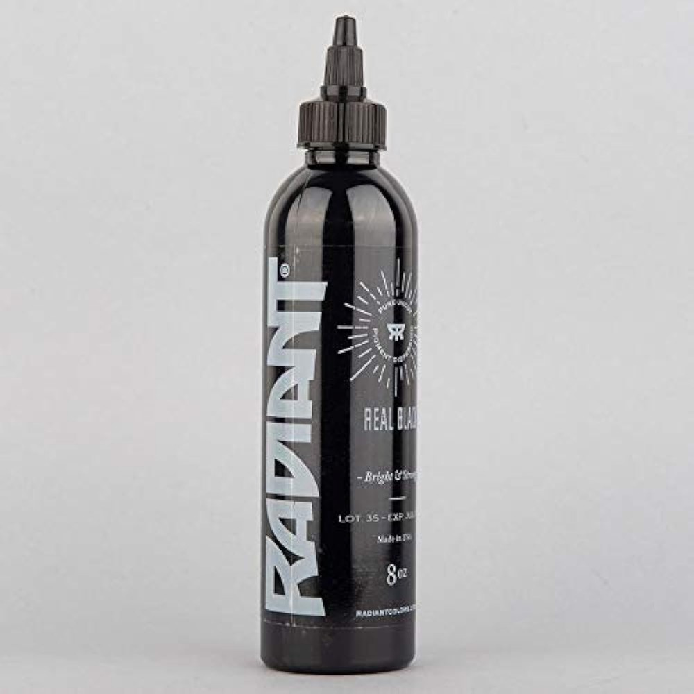 - Real Black Tattoo Outlining Ink 8oz