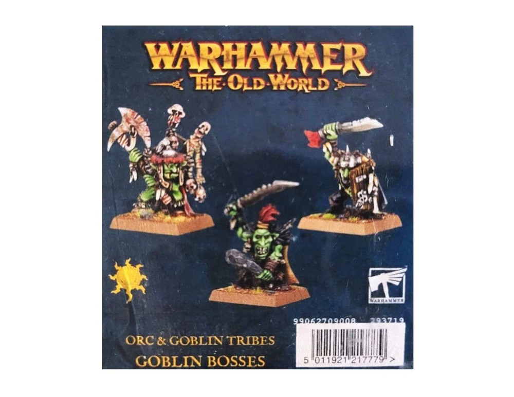 Goblin Bosses Orc & Goblin Tribes Warhammer Old World