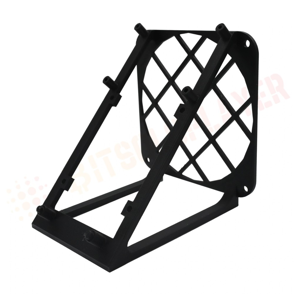 NerdQaxe++ hydro 3D stand compatible with NerdQaxe++ hydro Bitcoin mining machin