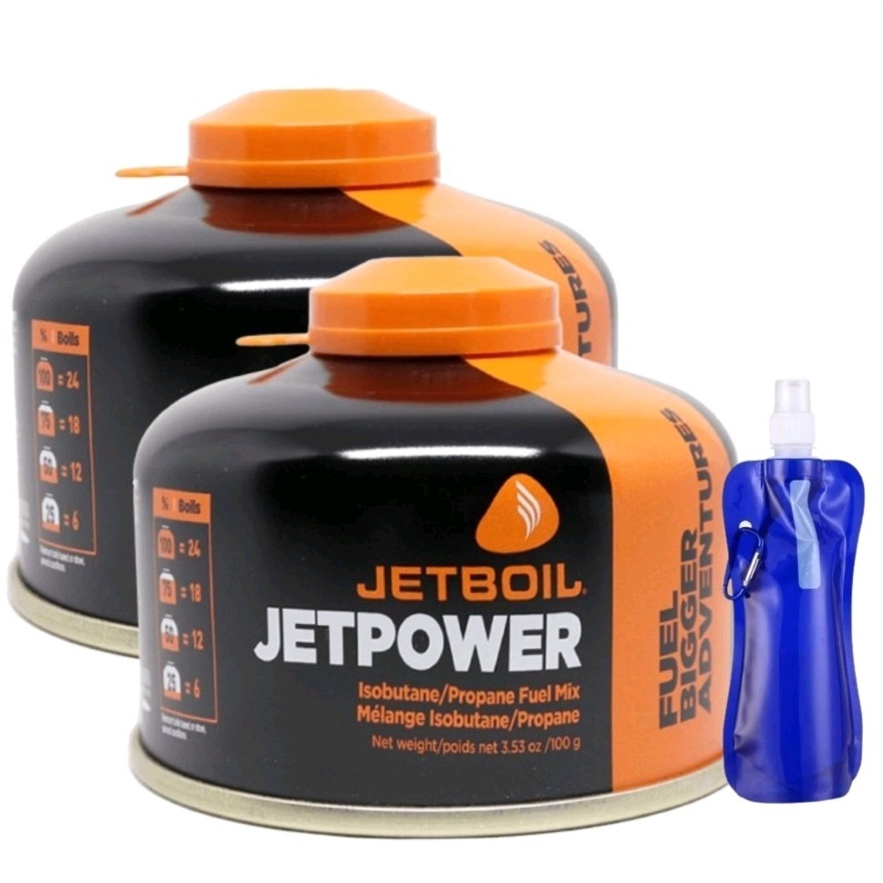 Jetboil Jetpower Fuel 100 Grams (2-Pack)