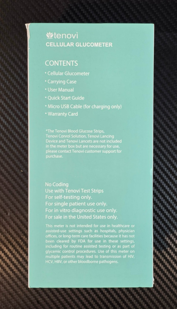 Tenovi Cellular Glucose Meter