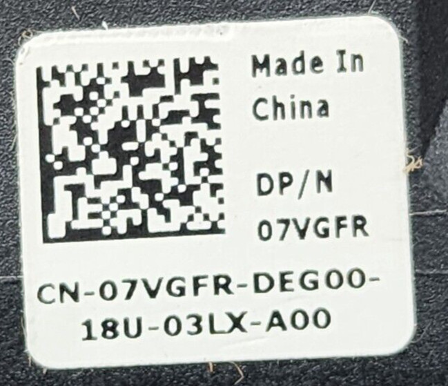 Dell 7VGFR High Performance Fan Module for PowerEdge T550