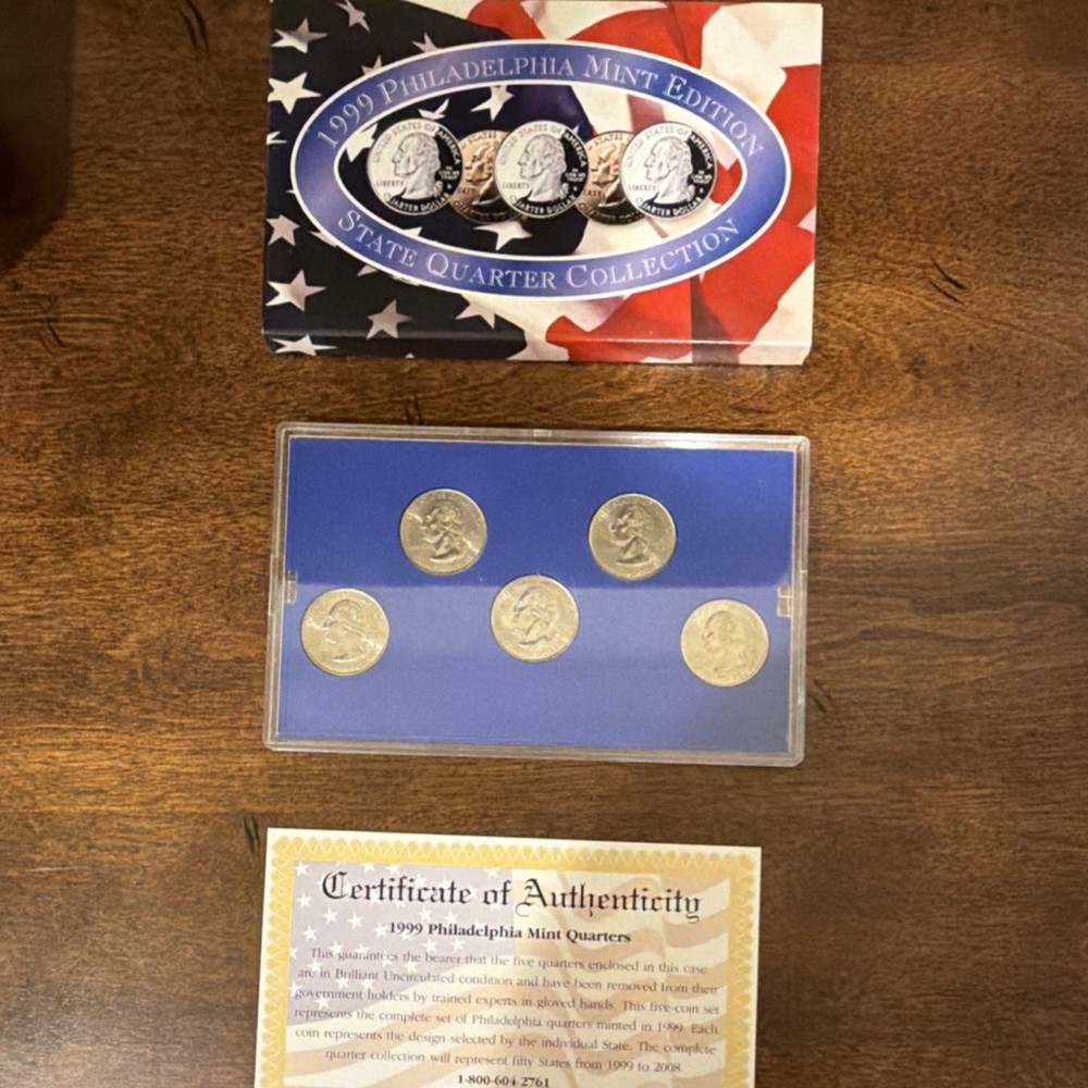 1999-2001 Philadelphia Mint State Quarters
