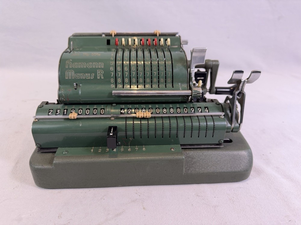 Hamann Manus Model R Calculator Cleaned Serviced