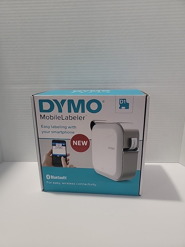 DYMO MobileLabeler 1982171 Bluetooth Label Maker Tape D1 iOS Android Mac Windows