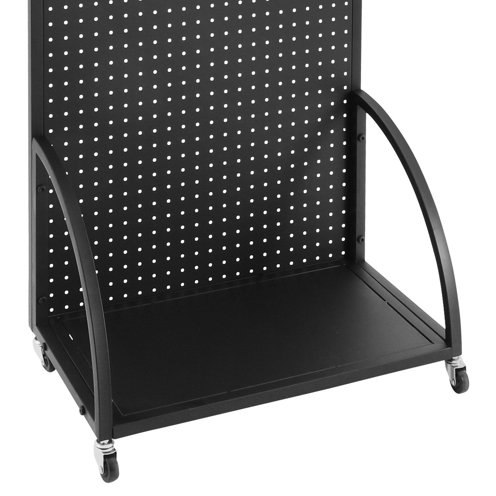Pegboard Display Stand, Merchandise Display Rack, Retail Pegboard Rack US~