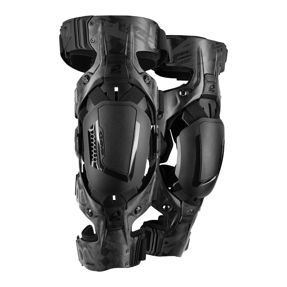 EVS WEBECL-BK-MP Medium Black Web Eclipse Knee Brace Pair