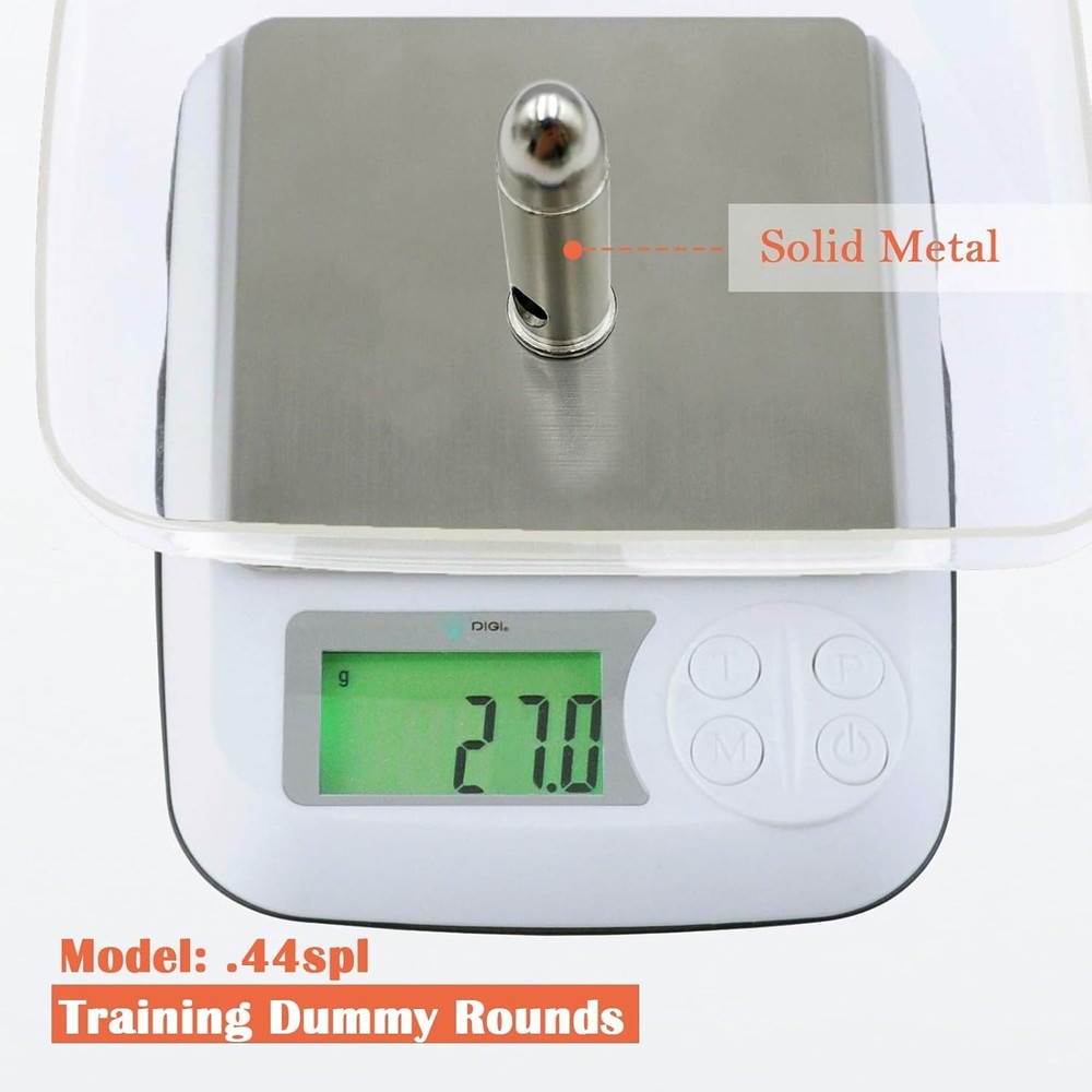 Durable Precision Dummy Rounds - Steel 10-Pack for Safe Firearm Practice