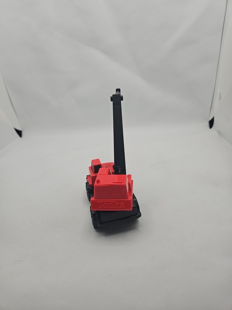 Mini Tonka crane, 2003, Hasbro, red #CBJ