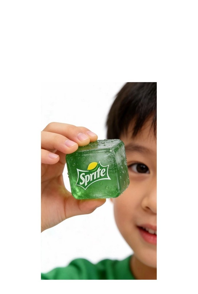 Needoh Limited Edition Sprite Nice Cube Suptid Squish