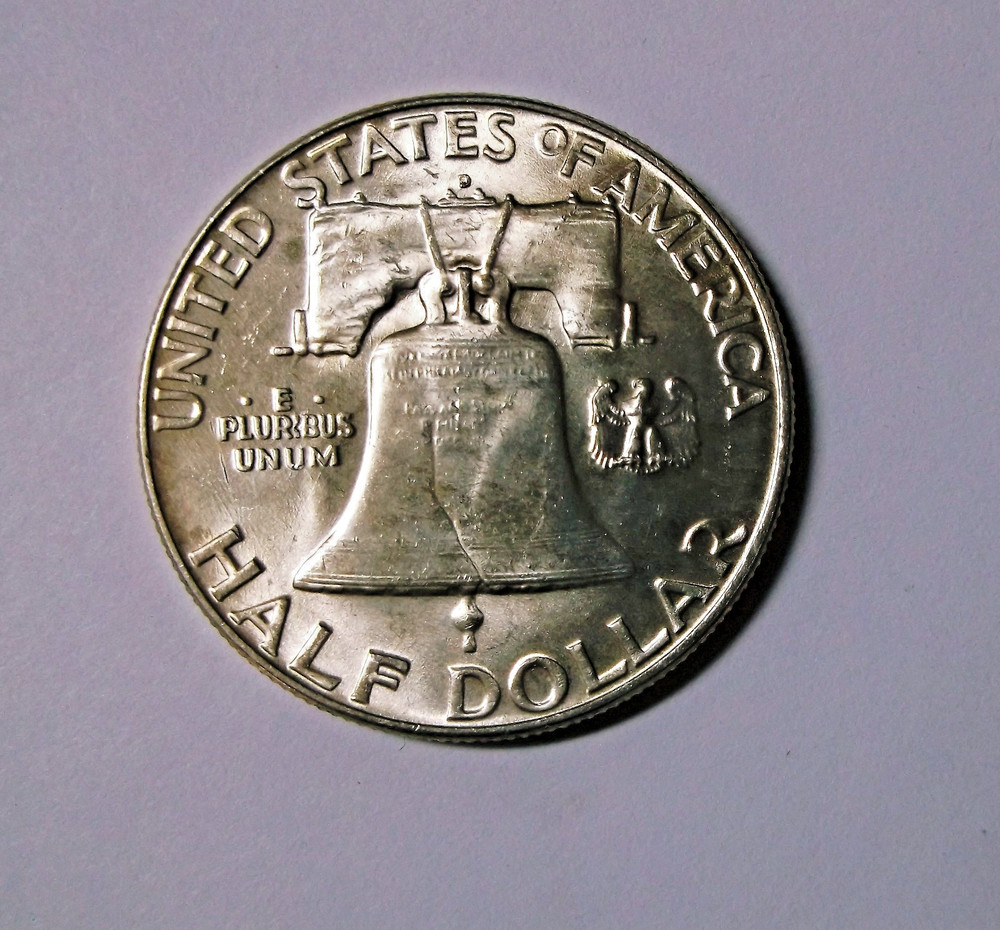 1954 D Franklin Half Dollar