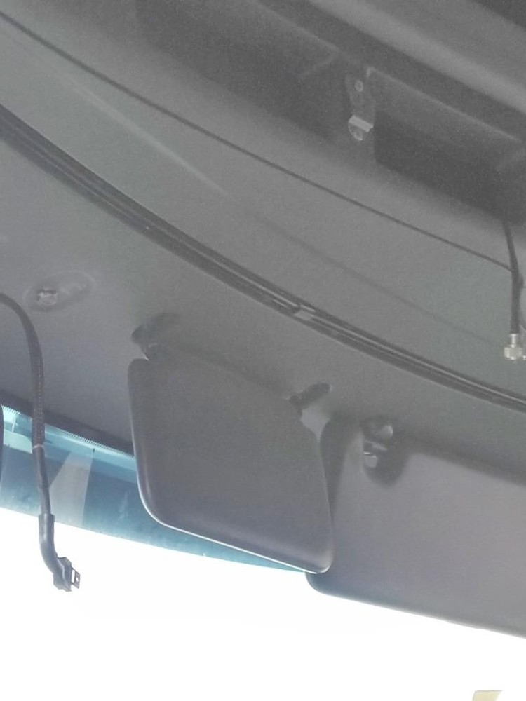 Replaces 2017 PETERBILT 579 INTERIOR SUN VISOR , FL