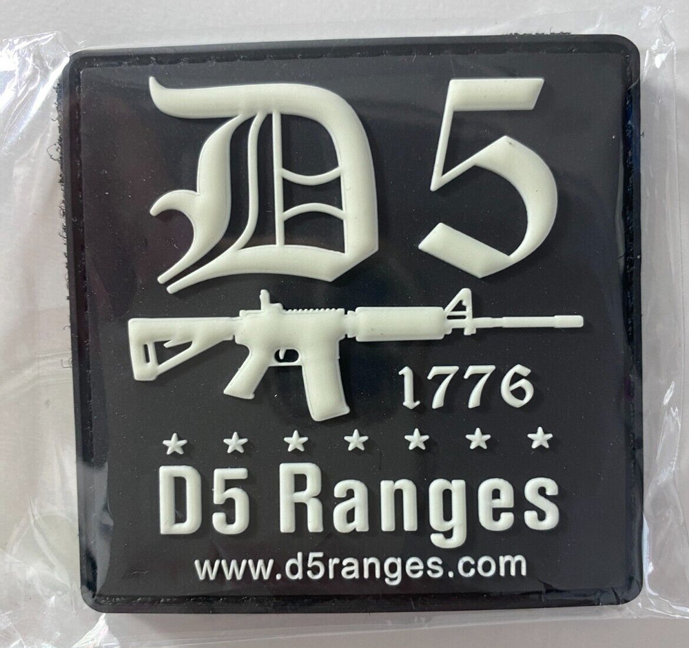 Shot Show 2026 D5 Ranges Tactical Morale Square Patch