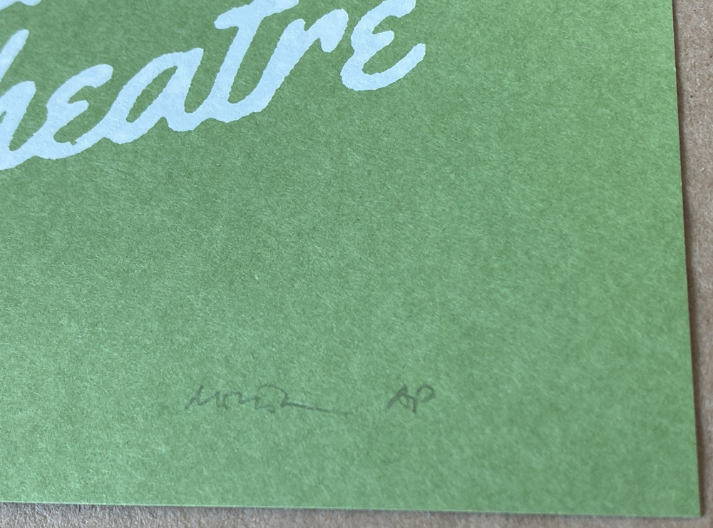 THE AVETT BROTHERS AP VIP POSTER RED ROCKS July 11th 2025 N1 SCREEN PRINT SIGNED