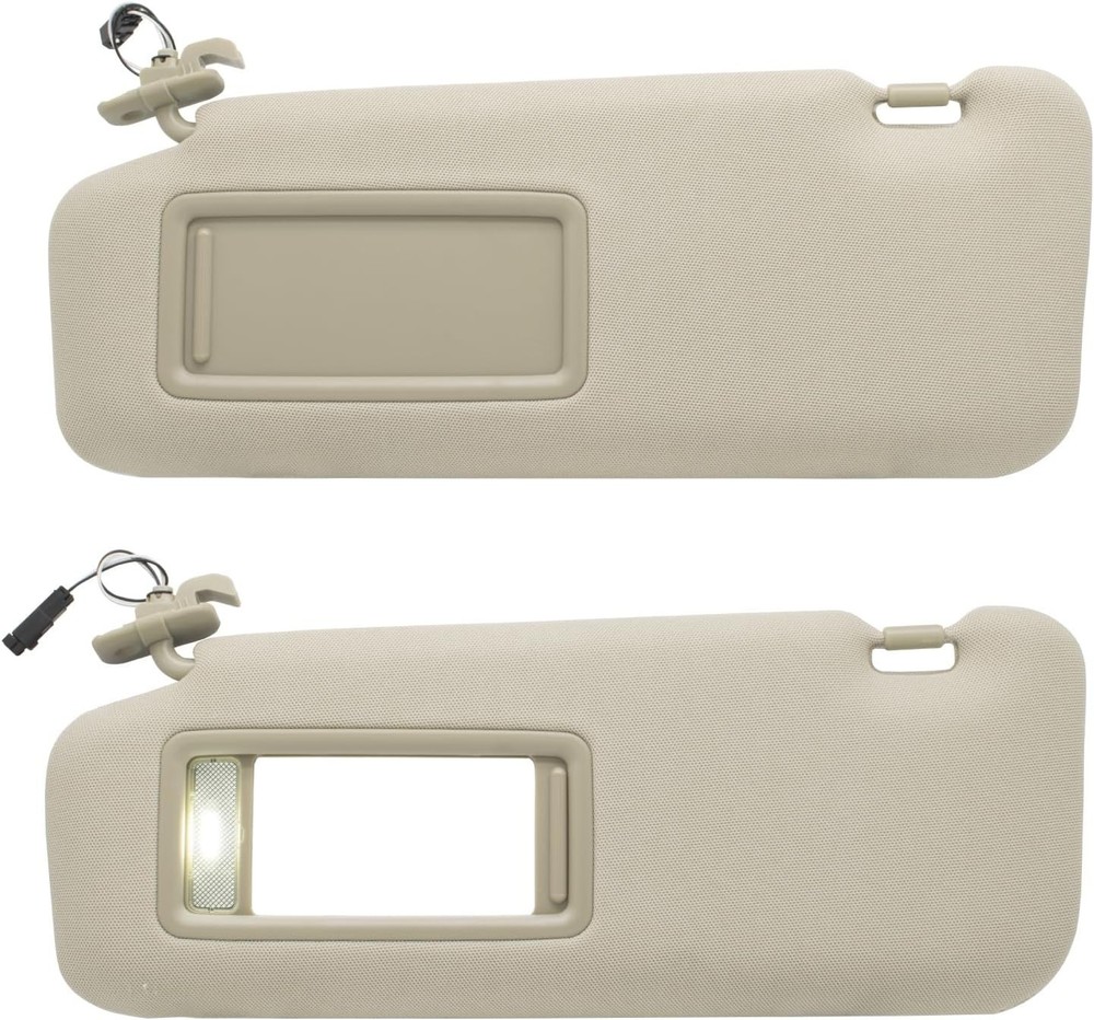 Mazda CX-9 2010-2015 Beige Driver Sun Visor Replacement, Easy Installation