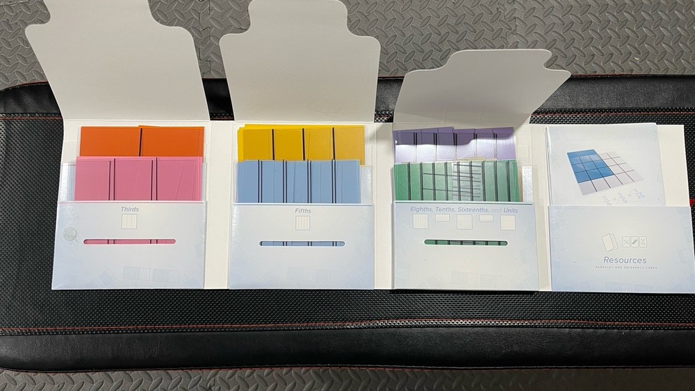 Math U See Manipulatives Fraction Overlay Kit
