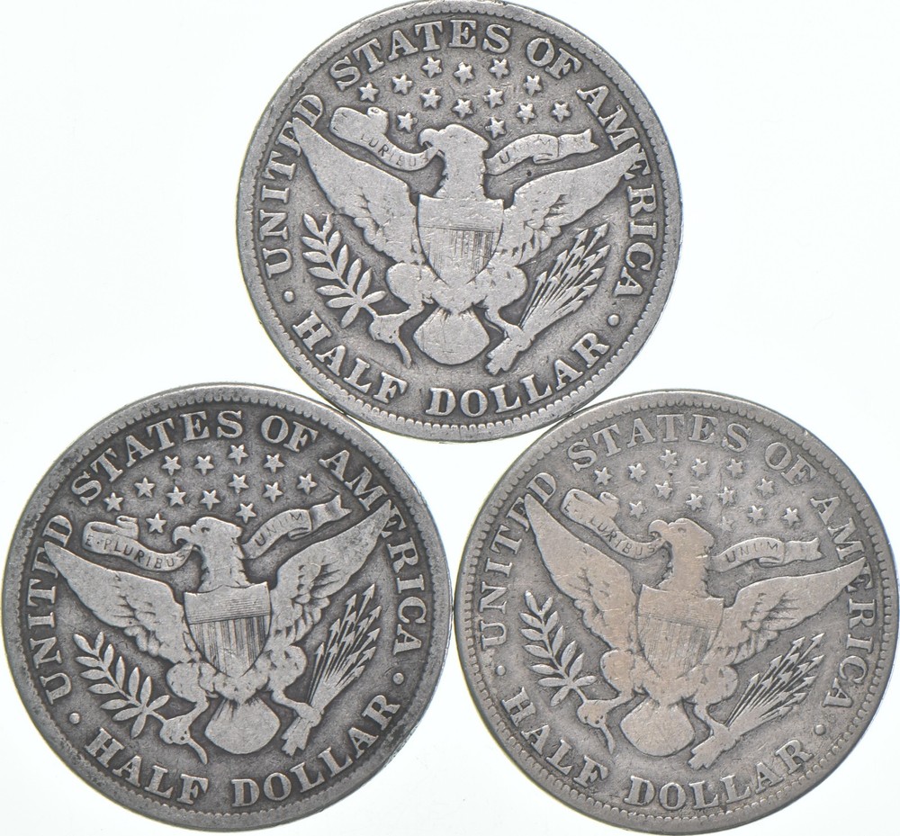 1901 Barber Half Dollar Average Circ