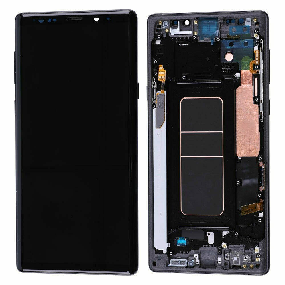 For Samsung Galaxy Note 9 N960 OLED LCD Touch Screen Digitizer frame Replacement