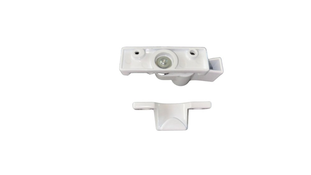 TradeBase Window White Sash Lock Lockable Keyed Alike Wide Base - 4 Pack