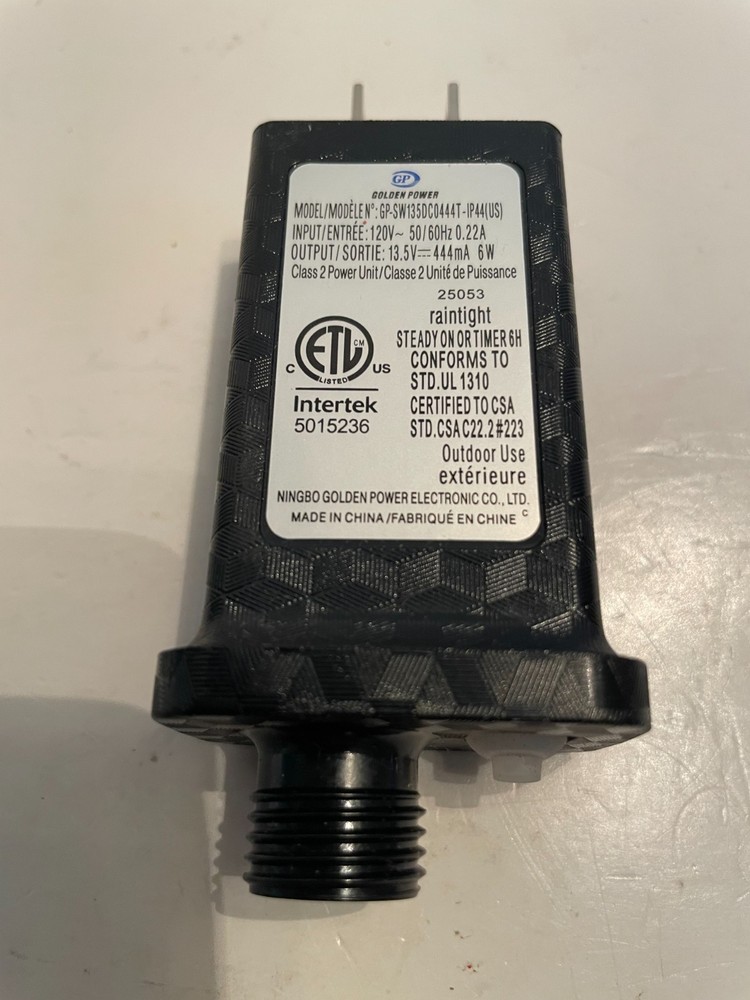 Intertek 5015236 Low Voltage 30V LED Transformer Controller 8 Lighting Modules