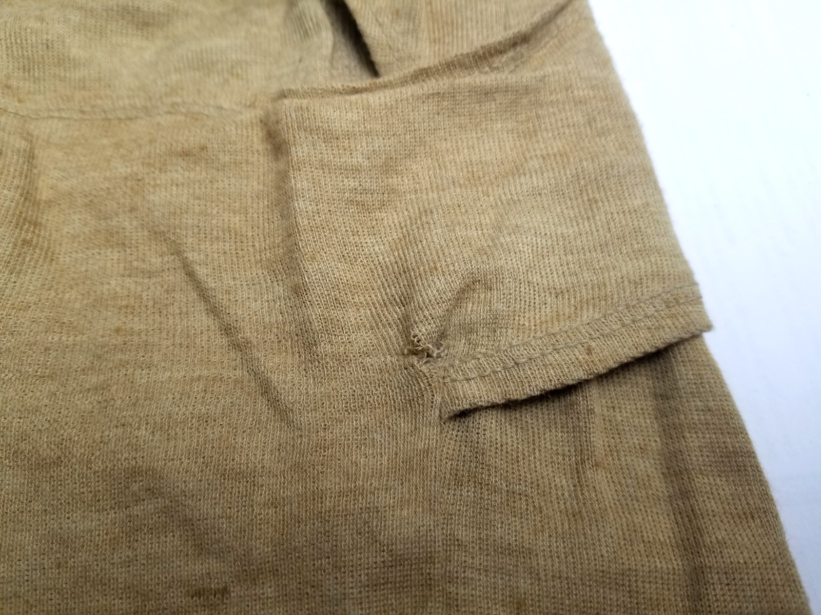 US Military Frog Light Weight Gold Hood Flame Resistant Balaclava One Size USED