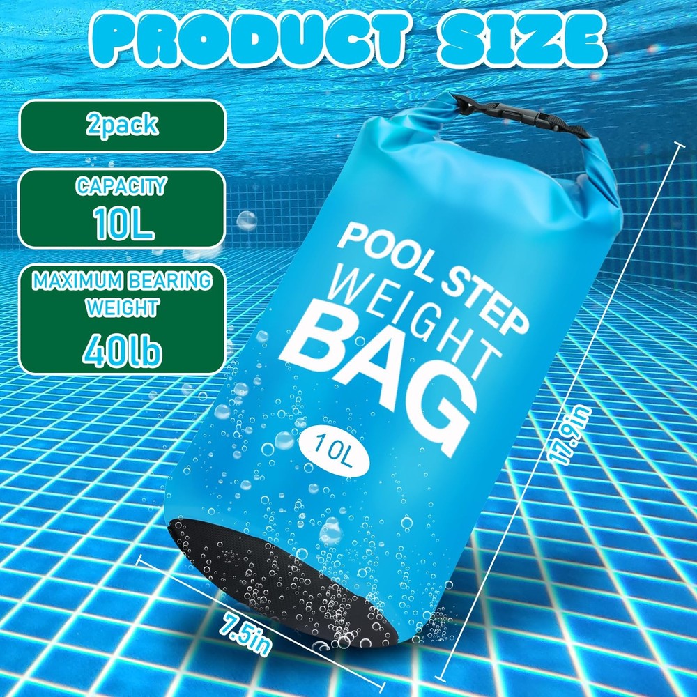 Pool Step Weights Pool Stair WeightsPool Ladder Weights for Above Ground Pool...