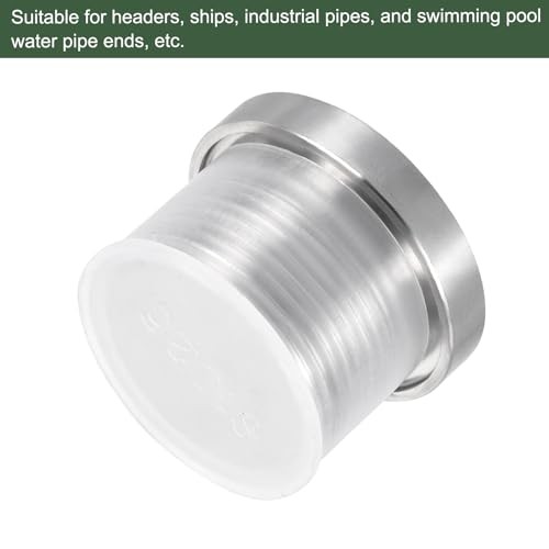 M26 x 1.5 Stainless Steel Pipe Plug, Internal Hex Head Socket Pipe Fitting |